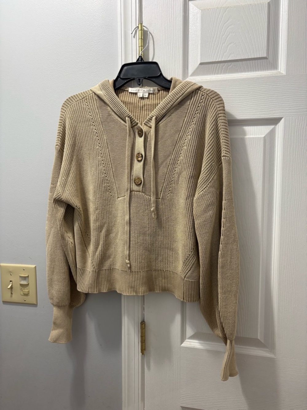 Veronica Beard Ursina Cotton Hoodie Size Small